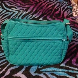 Vera Bradley On the Go Crossbody Teal